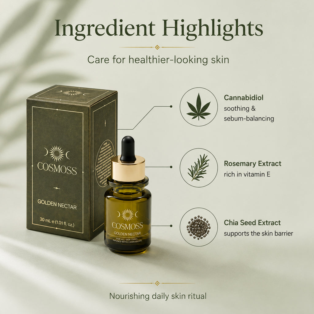 COSMOSS by Kate Moss: Golden Nectar Multi Use Face Oil - 30ml_8081812_2