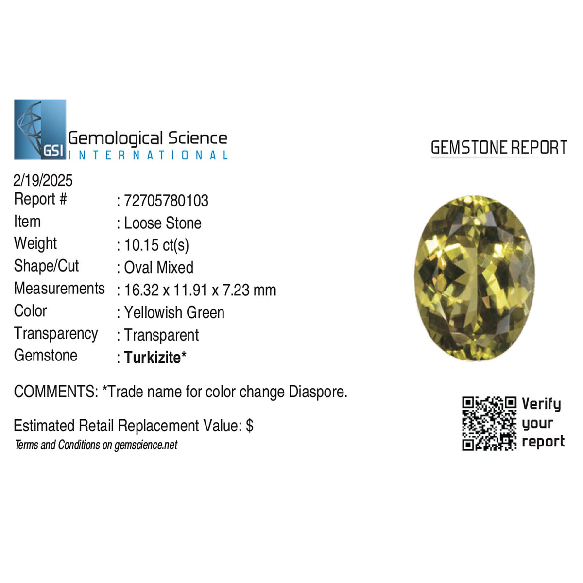 Turkizite Oval Size Varies 8082222 4