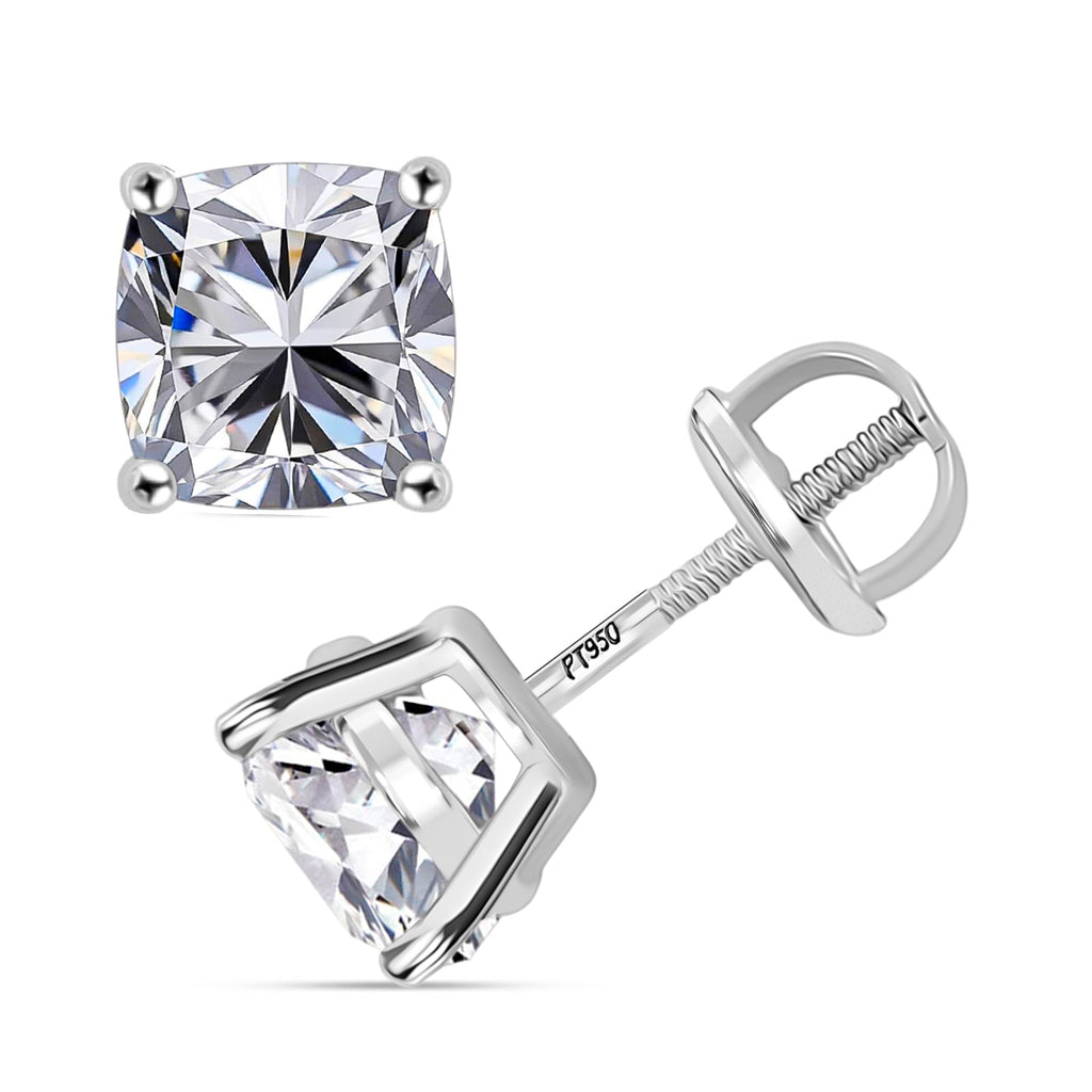 Rachel Galley 950 Platinum VS-EF Lab Grown Diamond VS-EF Earring, Platinum Wt.1.75 Gms  1.044  Ct._8083312