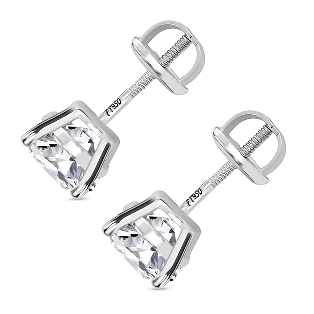 Rachel Galley 950 Platinum VS-EF Lab Grown Diamond VS-EF Earring, Platinum Wt.1.75 Gms  1.044  Ct._8083312_3
