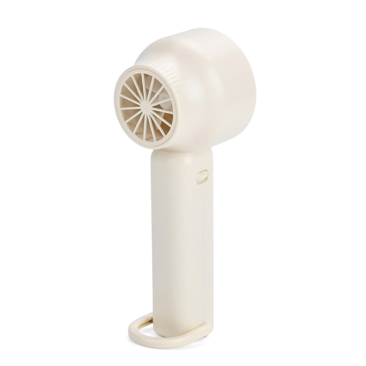 Rechargeable High-Speed Mini Fan with Digital Display and USB-C - White V32699266 6