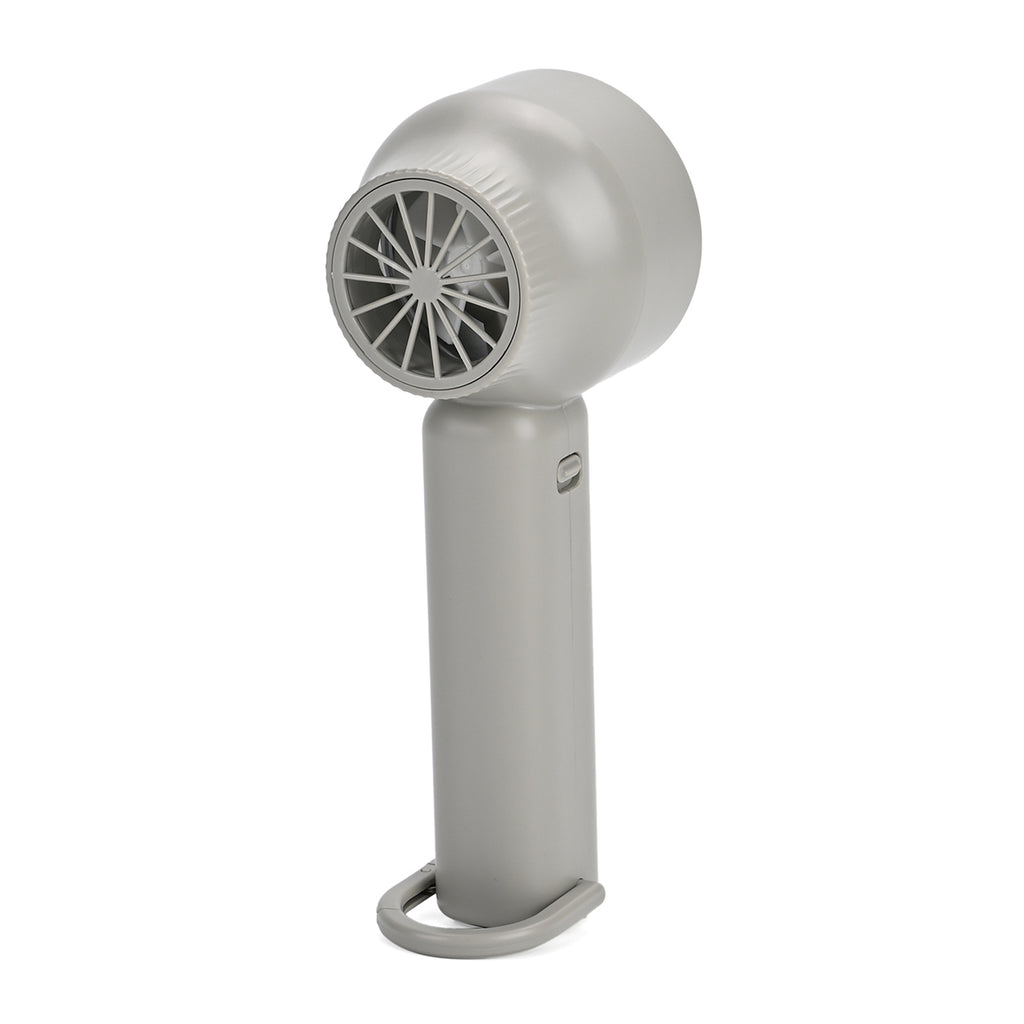 100 Speed Handheld Fan with Digital Display - Up to 7 hr Run time USB-C Rechargeable Mini Fan - Grey_8083761_4