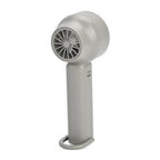100 Speed Handheld Fan with Digital Display - Up to 7 hr Run time USB-C Rechargeable Mini Fan - Grey_8083761_4