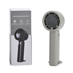 100 Speed Handheld Fan with Digital Display - Up to 7 hr Run time USB-C Rechargeable Mini Fan - Grey_8083761_8