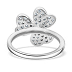 Designer Inspired- Luxuriant Diamond Lab Grown Diamond (SI-G/H) Ring in Platinum Overlay Sterling Silver 1.00 Ct._8083825_3