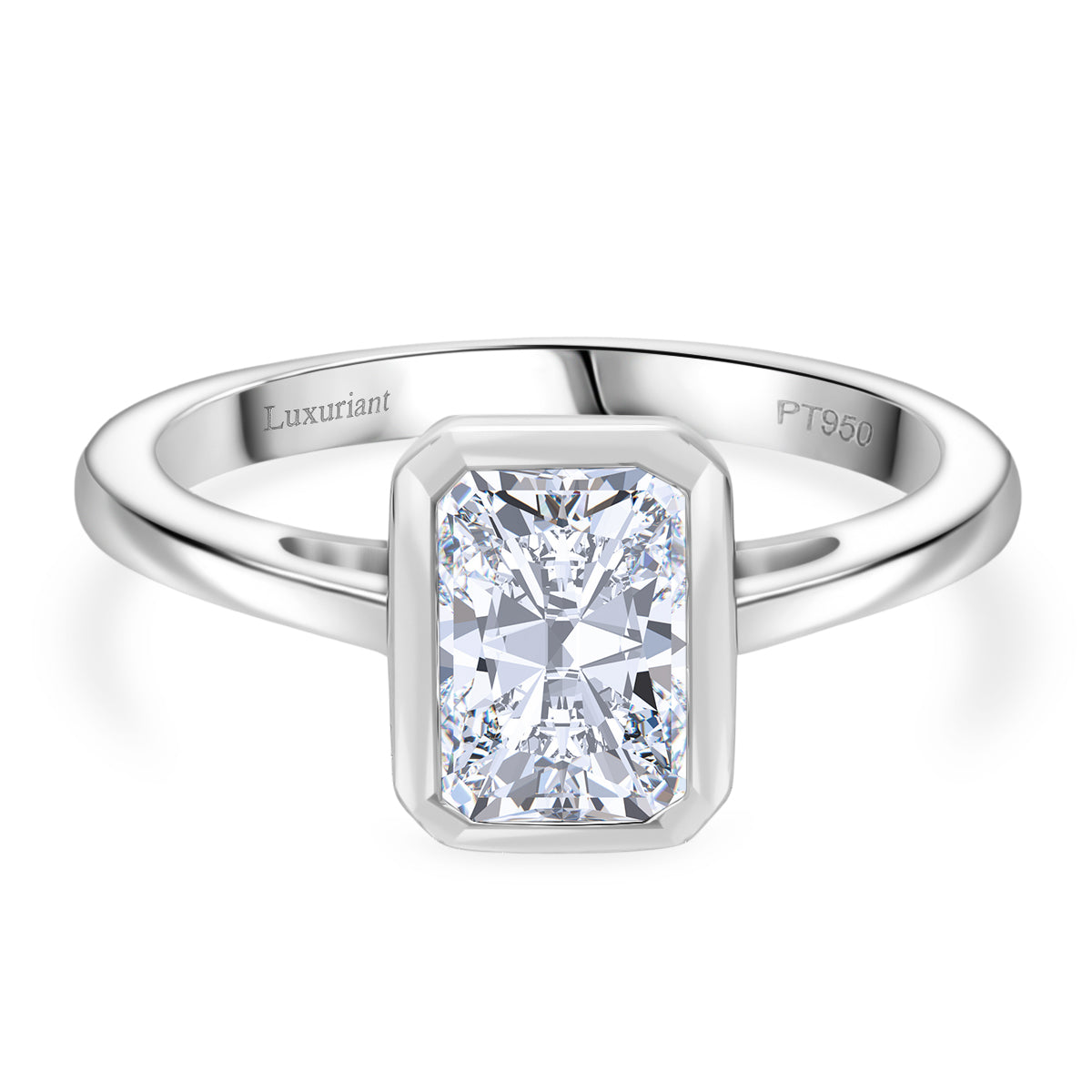 LUXURIANT 1.5 Ct. Lab Grown Diamond Ring in 950 Platinum IGI Certified 8083925 0