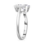 Brithday Deal Launch - Luxuriant 950 Platinum IGI Certified (VS/EF) Lab Grown Diamond Emerald-Cut Solitaire Ring 1.55 Ct, Platinum Wt. 4.56 Gms._8083925_2
