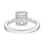 Brithday Deal Launch - Luxuriant 950 Platinum IGI Certified (VS/EF) Lab Grown Diamond Emerald-Cut Solitaire Ring 1.55 Ct, Platinum Wt. 4.56 Gms._8083925_3