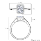 Brithday Deal Launch - Luxuriant 950 Platinum IGI Certified (VS/EF) Lab Grown Diamond Emerald-Cut Solitaire Ring 1.55 Ct, Platinum Wt. 4.56 Gms._8083925_4