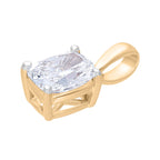 Rachel Galley 9K Yellow Gold IGI Certified Brilliant Cut (VS2/E) Lab Grown Diamond Pendant 1.00 Ct._8083988_2