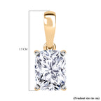 Rachel Galley 9K Yellow Gold IGI Certified Brilliant Cut (VS2/E) Lab Grown Diamond Pendant 1.00 Ct._8083988_4