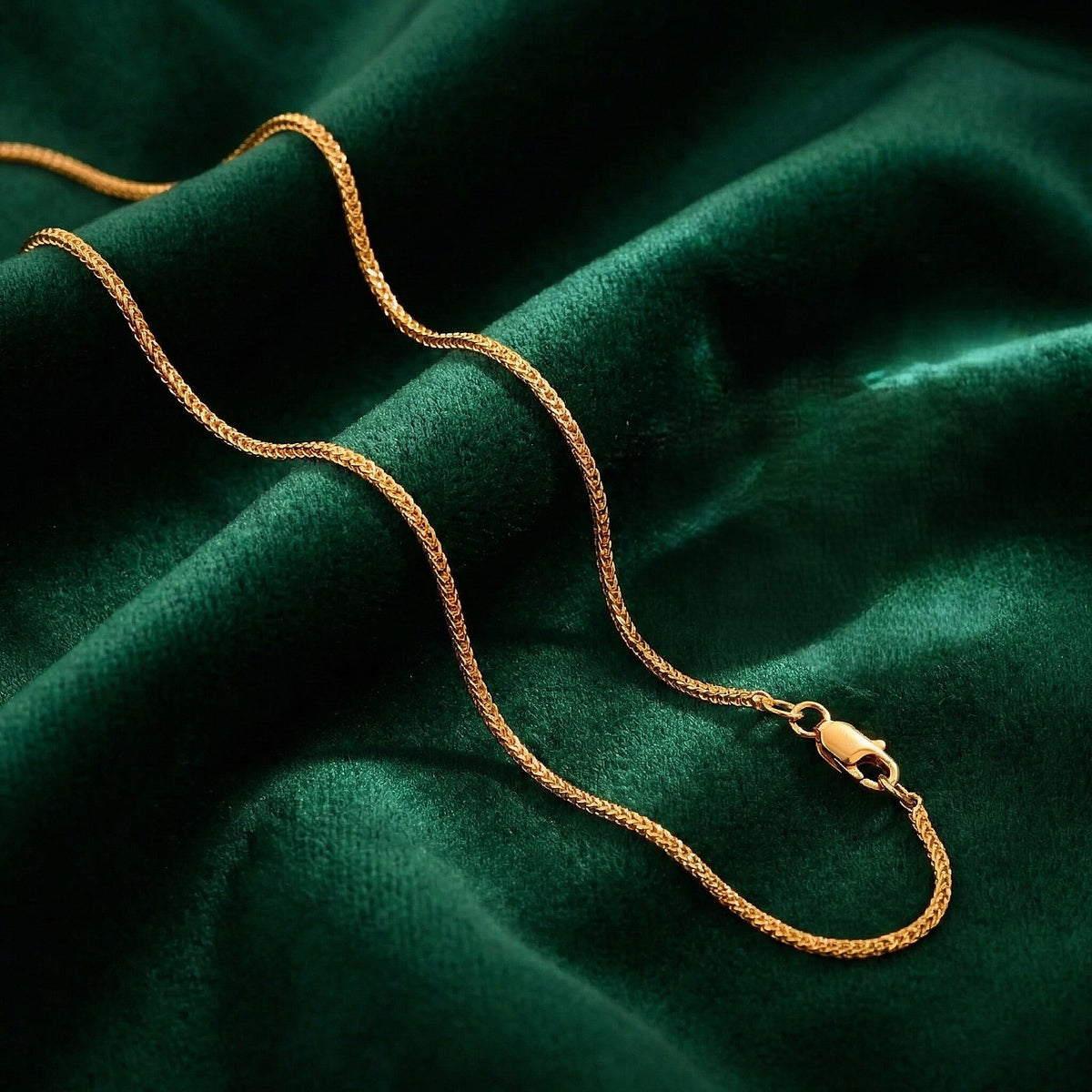 JCK Vegas Find - 22K Yellow Gold ( 91.6% Purity) Spiga Necklace 20 inch 8084788 1