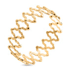 CONCERTINA RING - 9K Yellow Gold Expanding Ring to Bangle, Gold Wt. 8.01 Gms._8084865_3