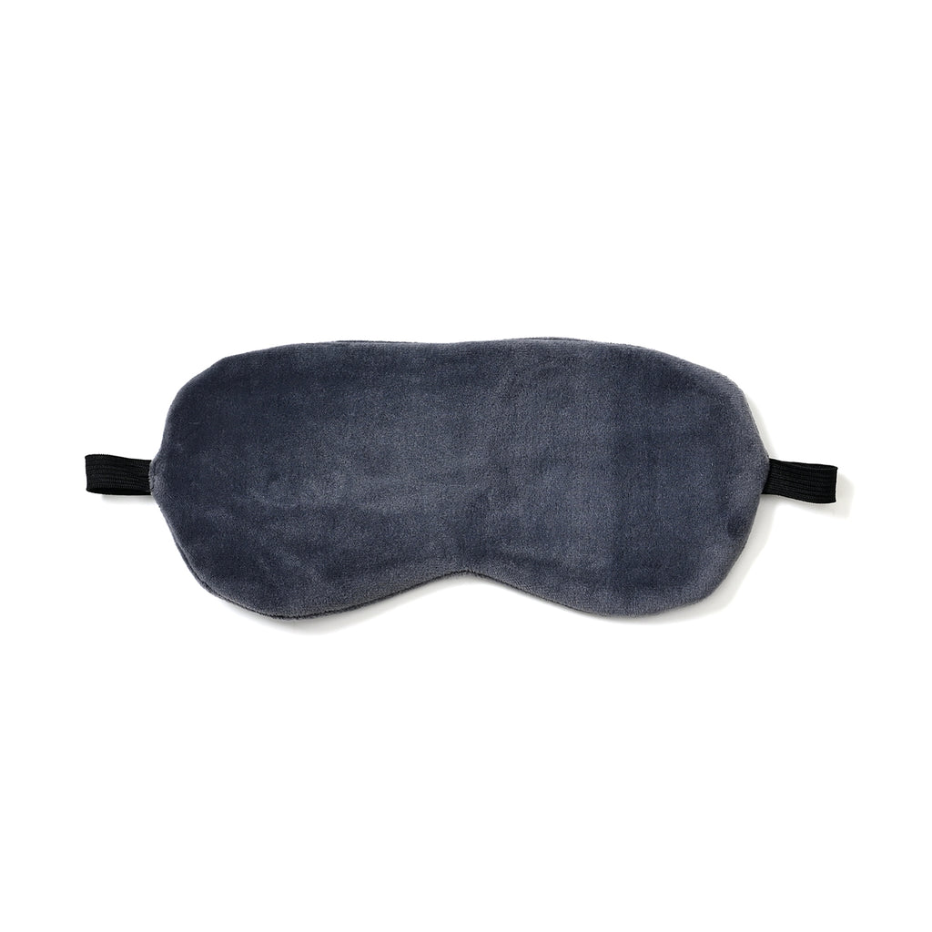 Memory Foam Travel Neck Pillow & Eye Mask Set (Size 30x28cm) - Grey_8085526_6