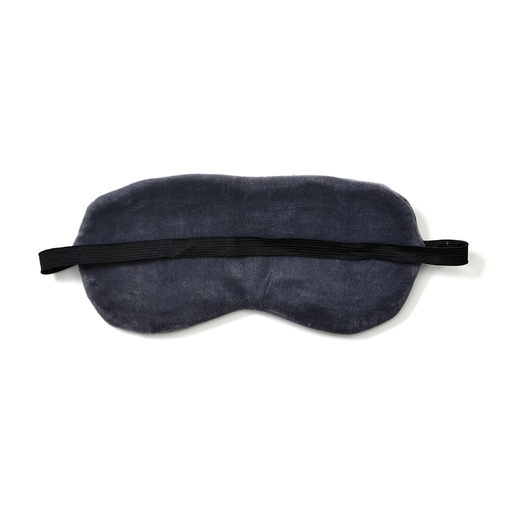 Memory Foam Travel Neck Pillow & Eye Mask Set (Size 30x28cm) - Grey_8085526_7