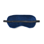 Memory Foam Travel Neck Pillow &amp; Eye Mask Set (Size 30x28cm) - Black