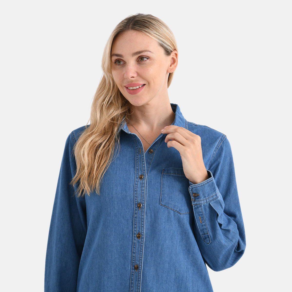 La Marey Classic Denim Shirt (Size L) - Light Denim 8085862 5