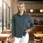 La Marey Denim Shirt (Size - L, 16-18) - Vintage Denim_8085981_1