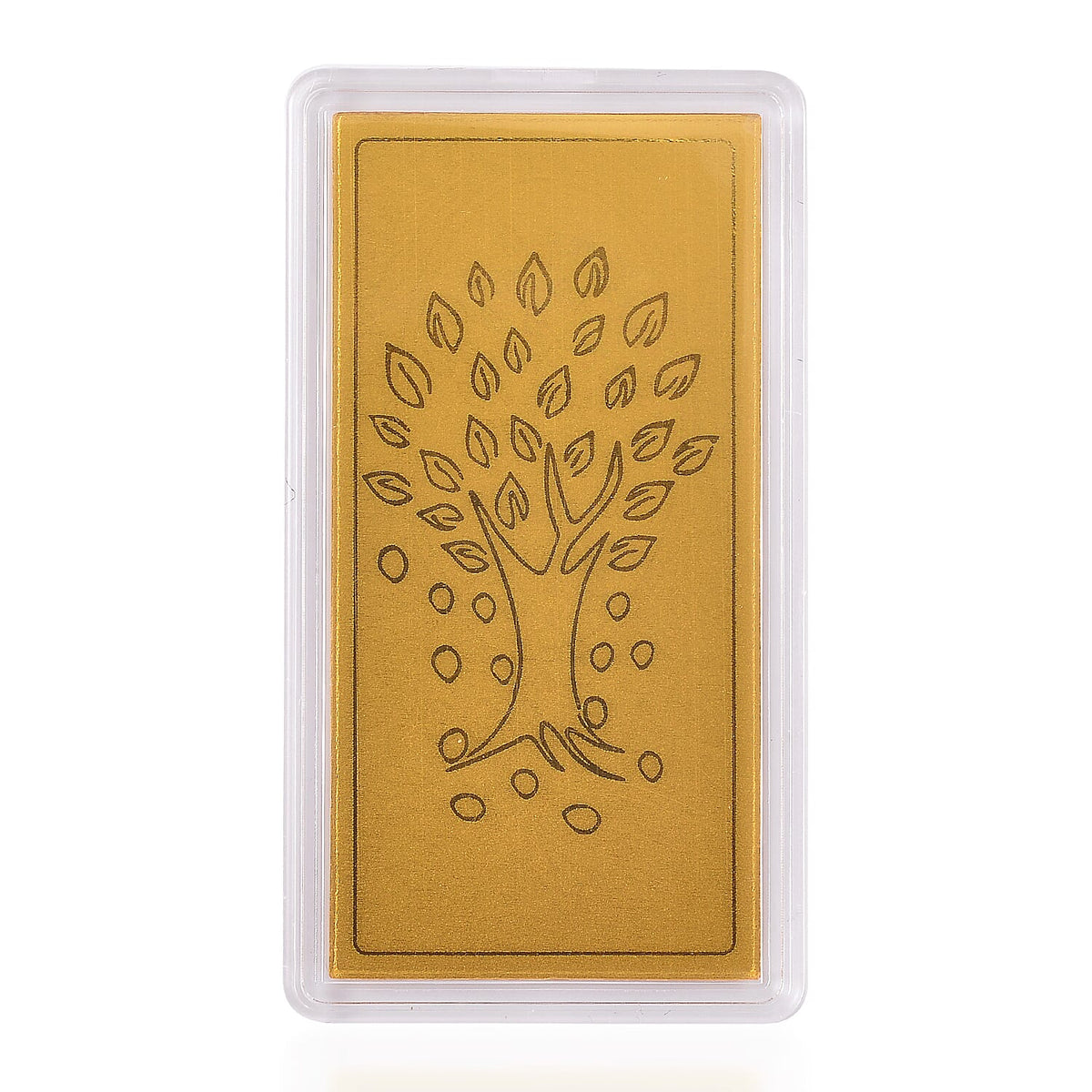 24K Yellow Gold (99.99% Purity) Embossed Tree of Life Pattern 8086137 0