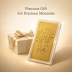 Biggest Gold Deal 2025 - 24K Yellow Gold (99.99% Purity) Embossed Tree of Life