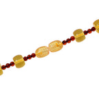 Rare Tucson Find - Natural Honey and Cognac Amber Necklace (Size - 22) with Screw Clasp 100.00 Ct._8086519_4