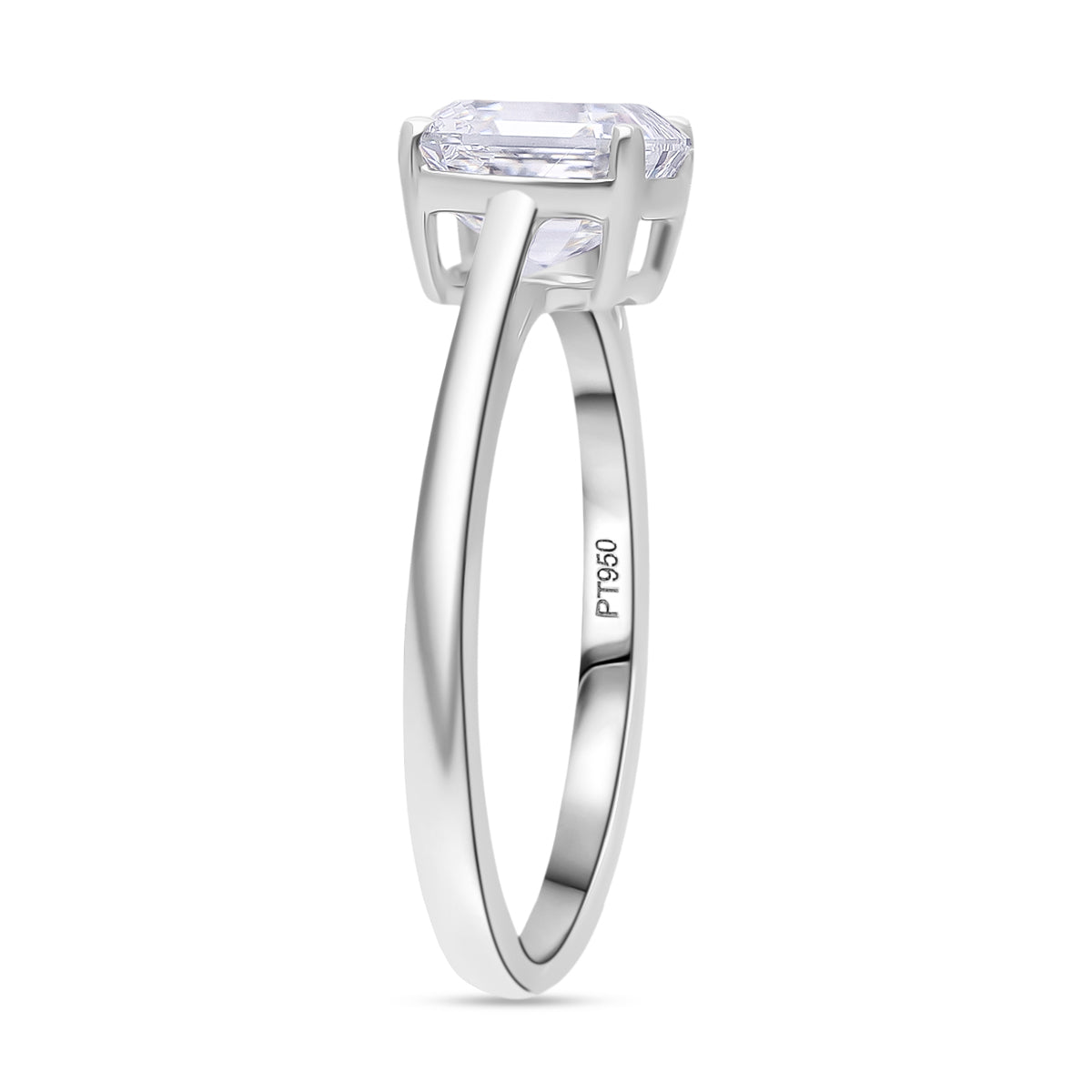 Rachel Galley 950 Platinum VS Lab Grown Diamond VS Ring, Platinum Wt.4.3 Gms  2.000  Ct. 8087516 2