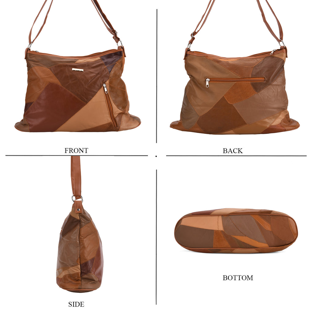 Crossbody Bag (Size - One Size) - Camel & Black_8087926_3