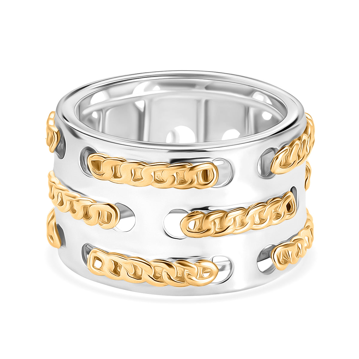 Fancy Ring Pure Yellow Brass V32521006 0