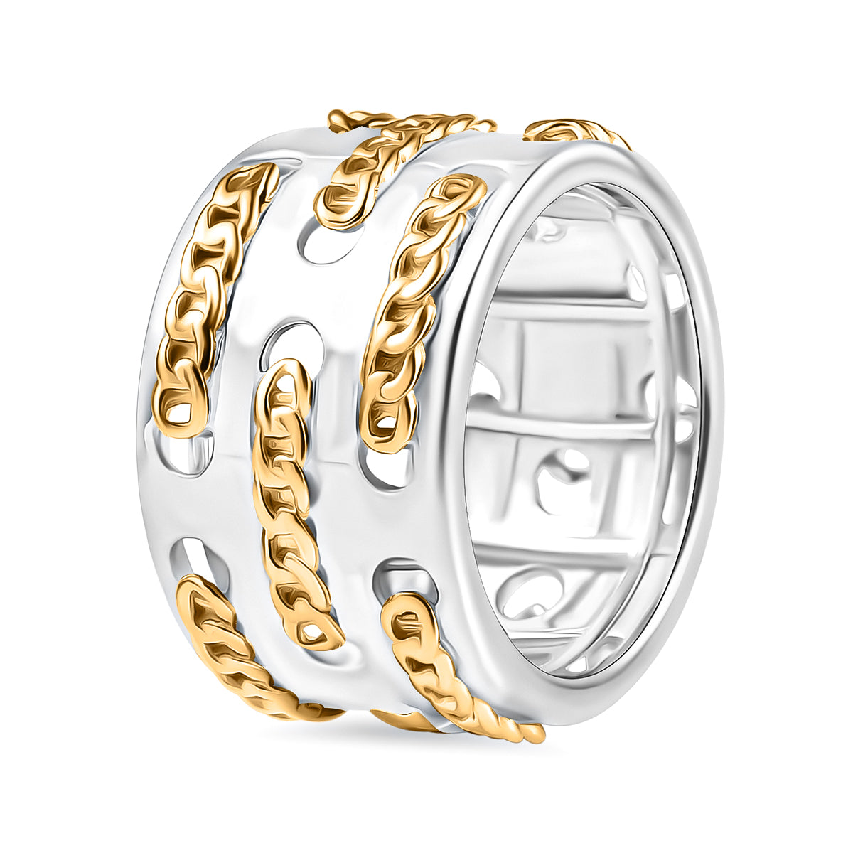 Fancy Ring Pure Yellow Brass V32521006 3