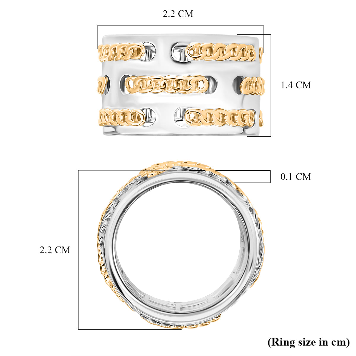 Fancy Ring Pure Yellow Brass V32521006 5