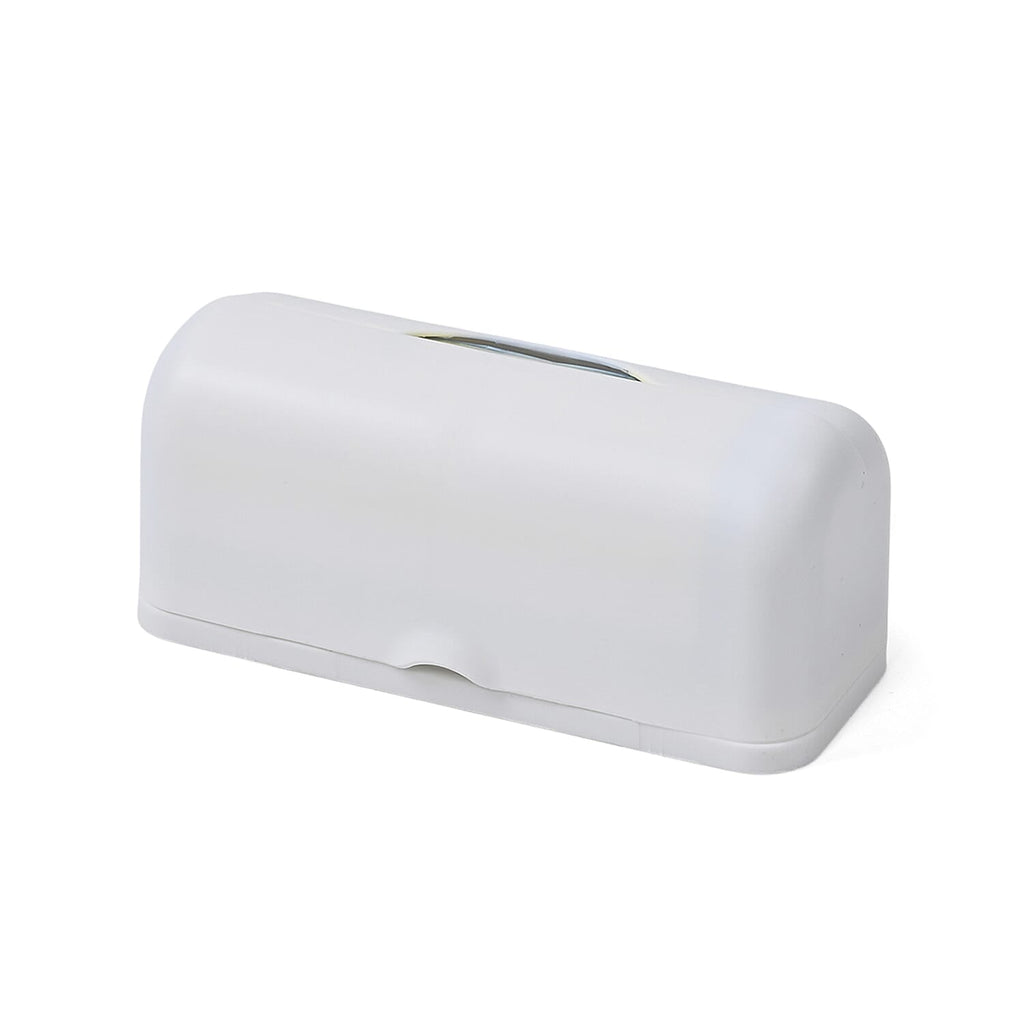 Biodegradable Rubbish Bag Dispenser with 5 Bin Bag Rolls (10L Capacity) - White