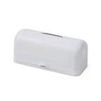Biodegradable Rubbish Bag Dispenser with 5 Bin Bag Rolls (10L Capacity) - White