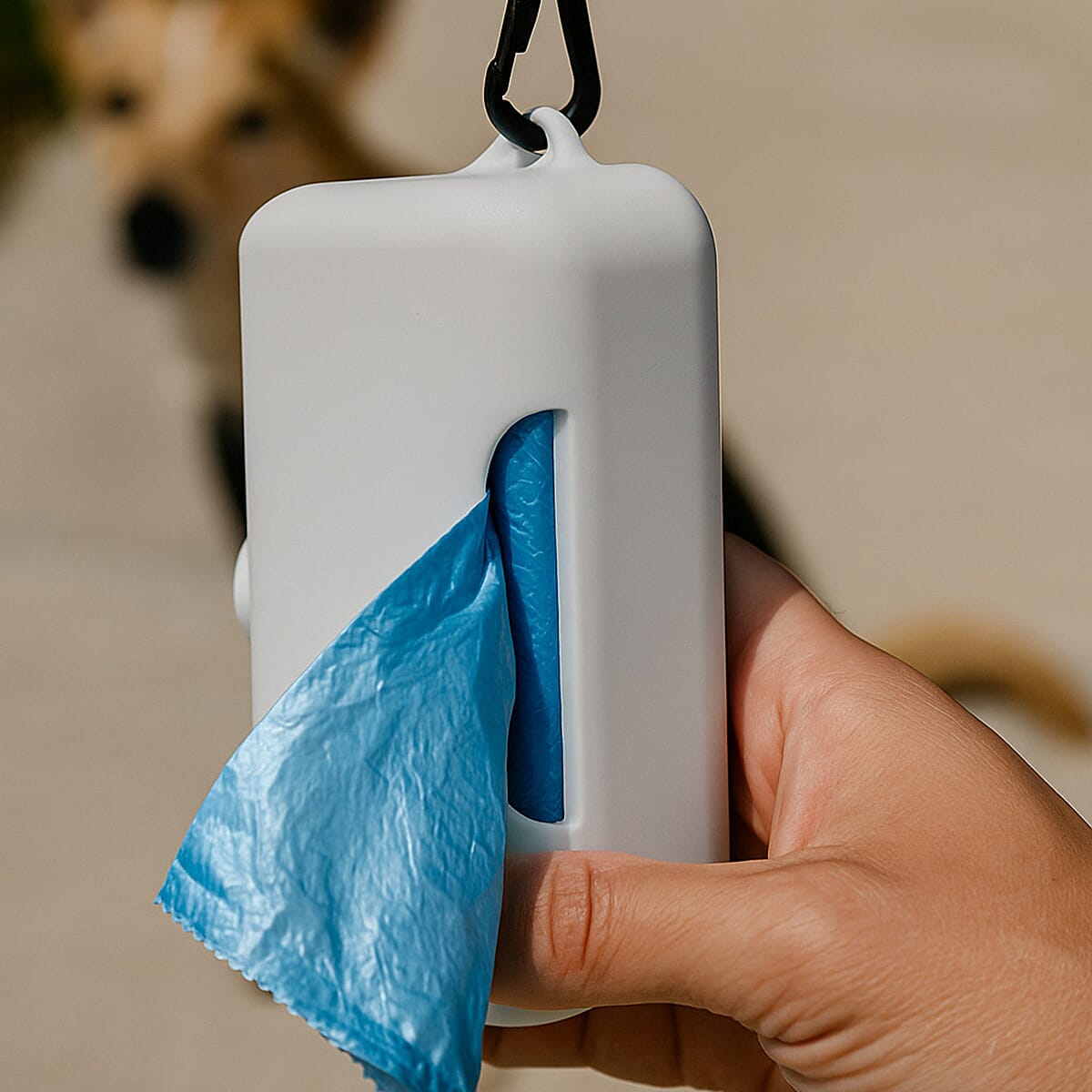 Biodegradable Rubbish Bag Dispenser with 5 Bin Bag Rolls (10L Capacity) 8088671 2