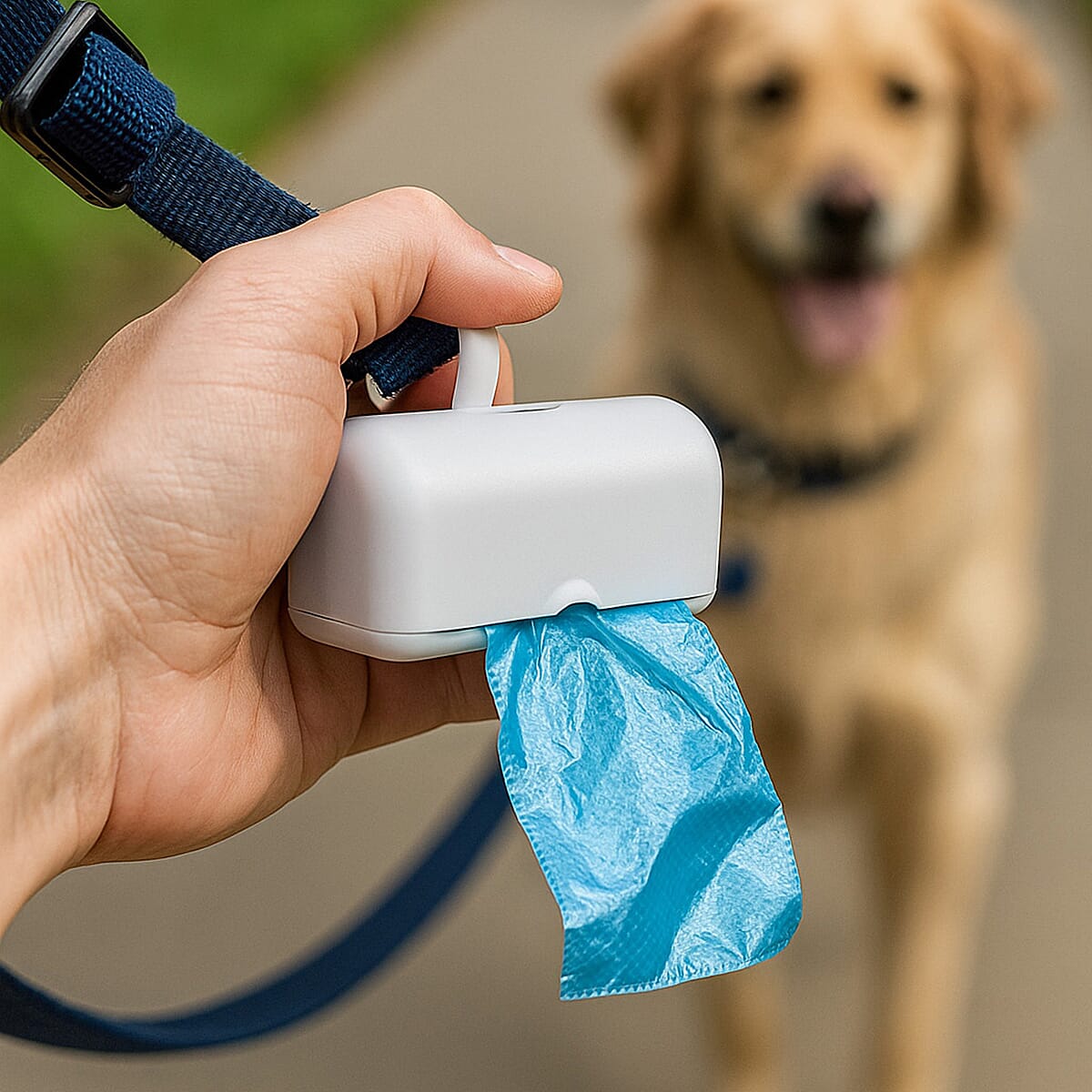 Biodegradable Rubbish Bag Dispenser with 5 Bin Bag Rolls (10L Capacity) 8088671 3
