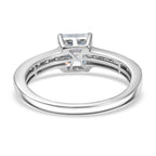 Luxuriant Diamond 950 Platinum IGI Certified Asscher Cut VS/EF Lab Grown Diamond Ring 2.00 Ct._8094718_4