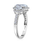 Luxuriant Diamond 950 Platinum IGI Certified (VS-EF) Lab Grown Diamond Ring 2.40 Ct, Platinum wt. 4.50 Gms._8094892_3
