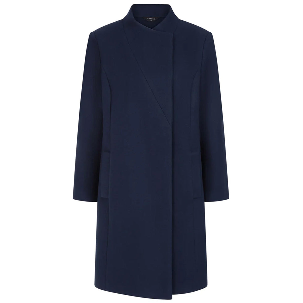 Emreco Smart Wrap Mid-Length Coat (Size 10) - Midnight 8095849 3