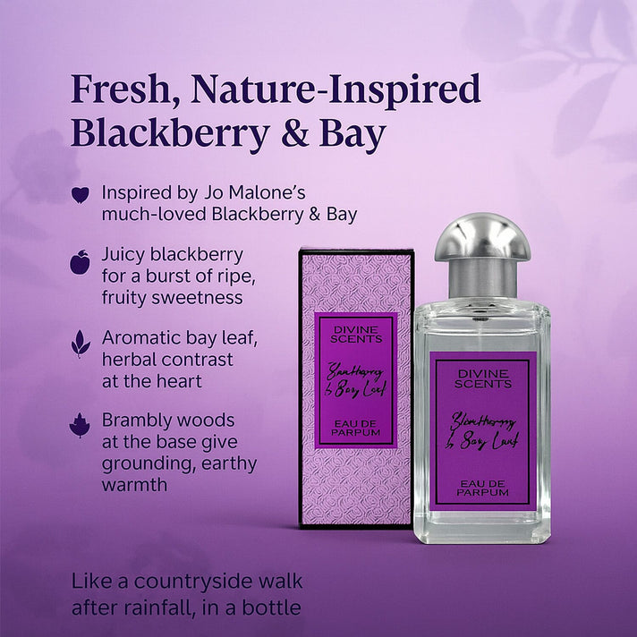 Divine Scents - Laurelle Blackberry and Bay Leaf (EDP) Perfume - 100ml 8098801 2