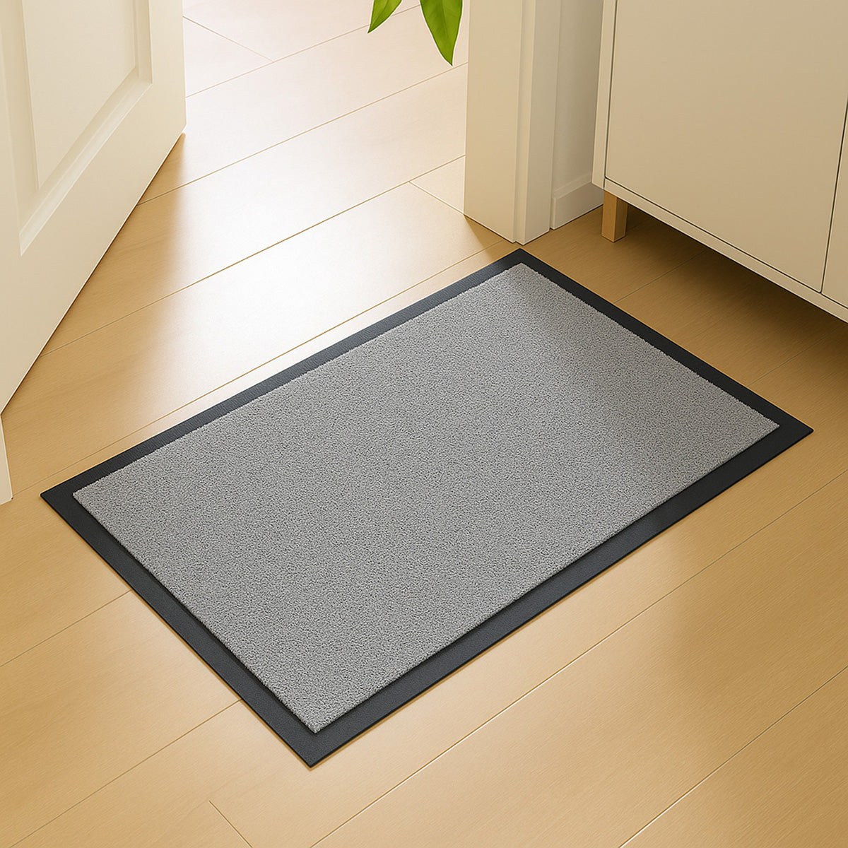 Ultra Absorbent Non-Slip Doormat - Grey 8099318 3
