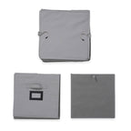 5-Shelf Hanging Closet Storage Organiser with Removable Drawer Box - Grey_8102242_7