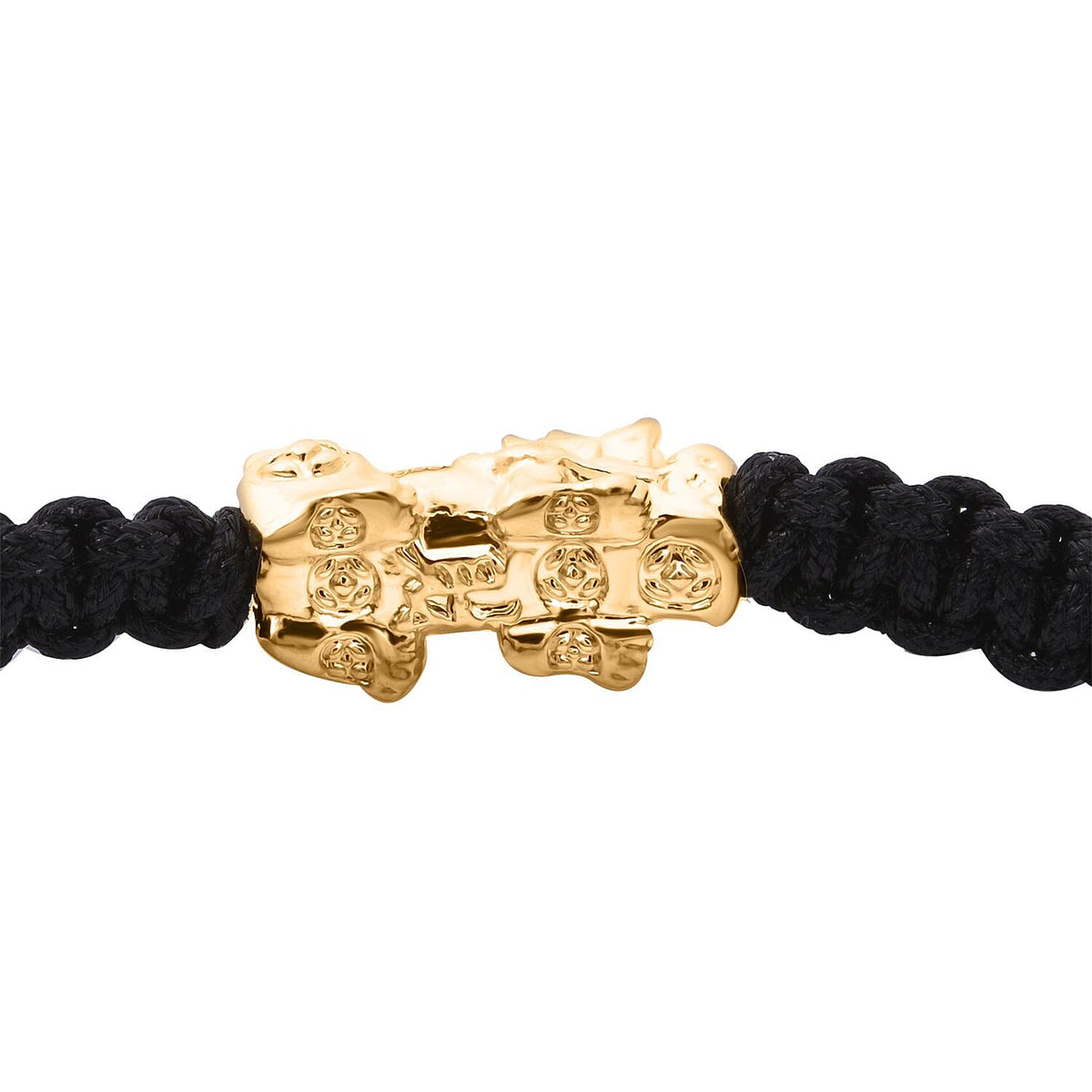 24K (99.99% Purity) Yellow Gold Pixiu Thread Adjustable Bracelet (Size - 6.5 to 9.5) 8102299 3