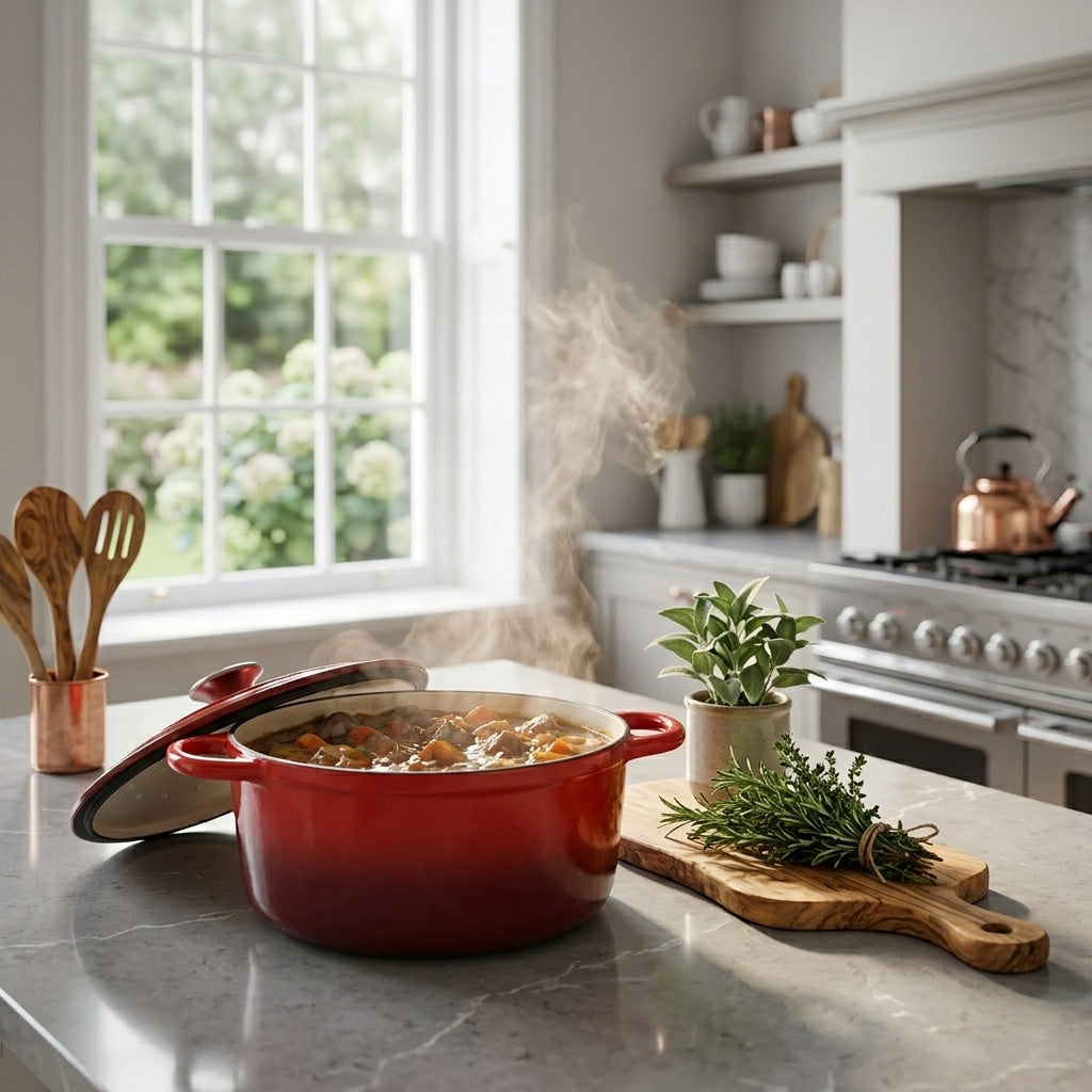 4L Cast Iron Pot with Lid 8104295 3
