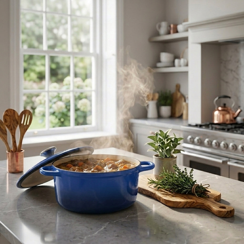 4L Cast Iron Pot with Lid 8104296 3