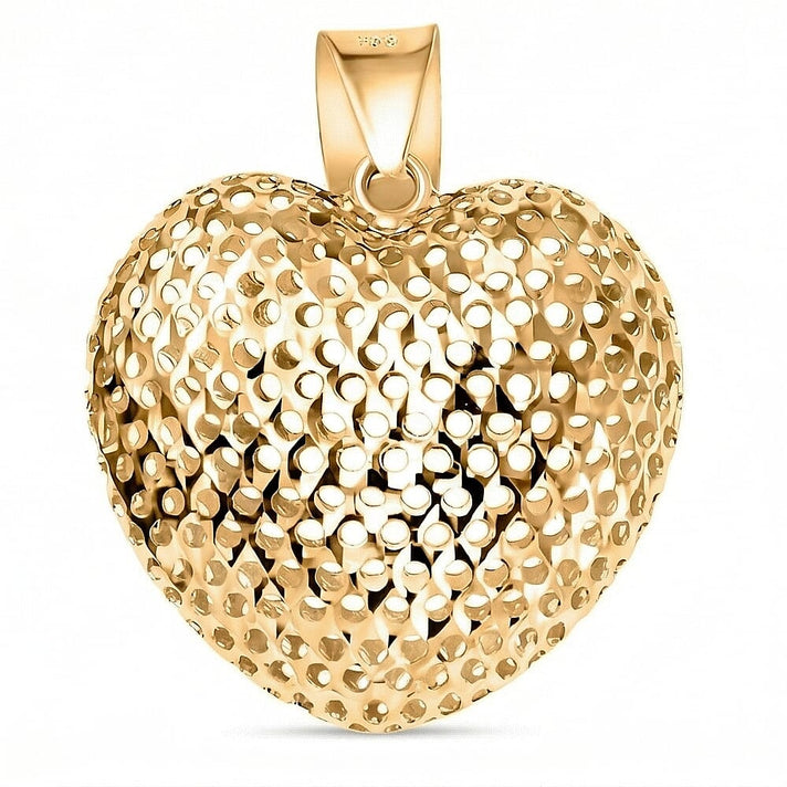 9K Gold Pendant Polished, 1.2 Gms 8104685 1