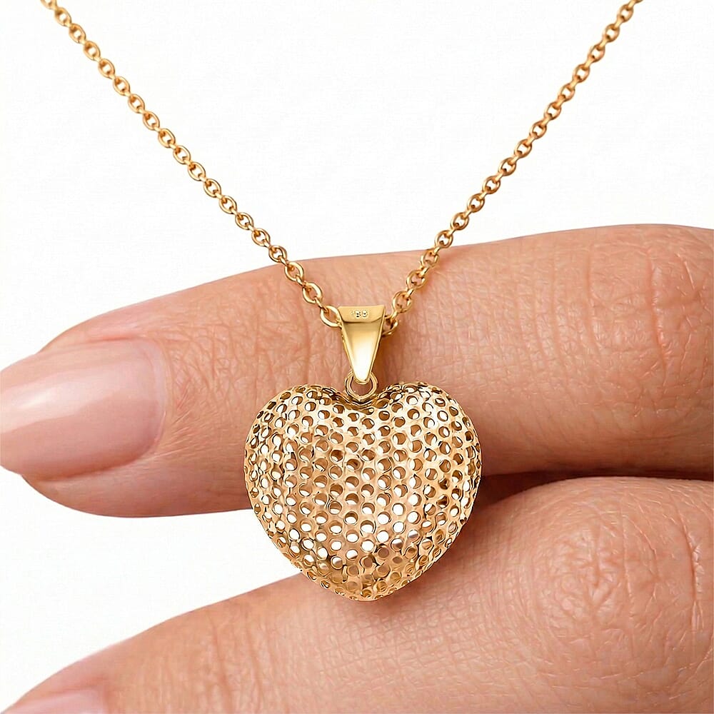 9K Gold Pendant Polished, 1.2 Gms 8104685 4