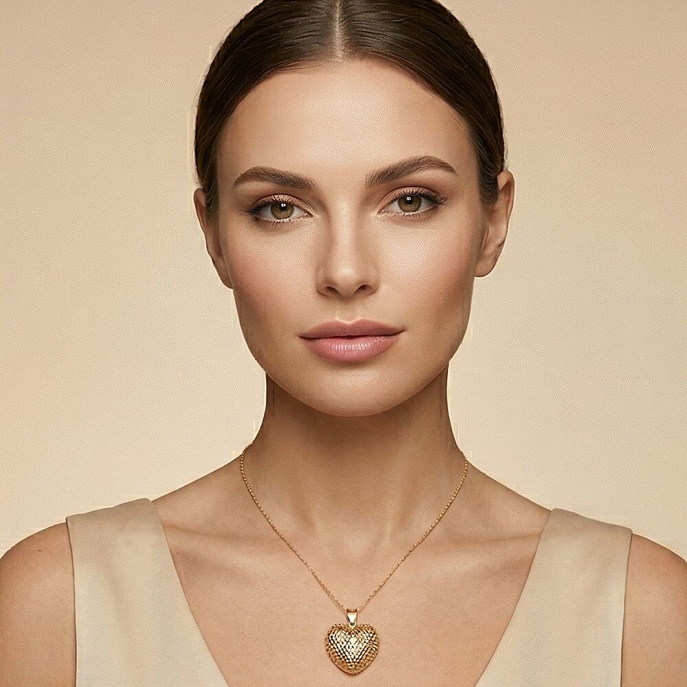 9K Gold Pendant Polished, 1.2 Gms 8104685 6