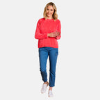 Emreco Plain Round Neck Chenille Jumper (Size XL) - Coral_8107369