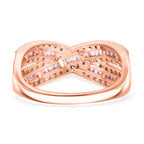 9K Rose Gold SGL Certified Pink Diamond and White Diamond Ring 0.50 Ct._8114294_3