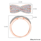 9K Rose Gold SGL Certified Pink Diamond and White Diamond Ring 0.50 Ct._8114294_4