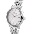 GENOA TIME V2 Miyota GM12 Japan Movt. 3ATM Water Resistant White Dial Mens Watch with Silver Colour Stainless Steel Strap_8114429_3